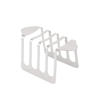 Toast Rack | 4 Slice Holder | Stainless Steel Serveware | Olympia DL239
