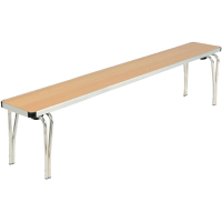 Contour Stacking Bench | 6ft Beech Seating | Commercial Folding Furniture | Gopak DM604