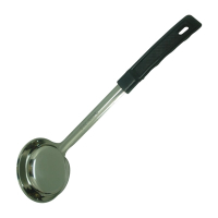 Commercial Spoodle | Solid Black Kitchen Spoon | 180ml Capacity | Vogue DP017