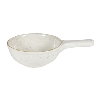 Deep Skillet Pan | Barley White Stonecast | 245mm Diameter | Churchill DW398