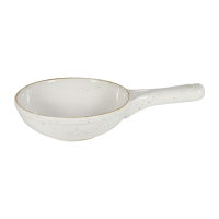 Small Skillet Pan | Stonecast Cast Iron Pan | 230mm Barley White | Churchill DW399