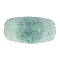 Rectangular Plates | Raku Jade Green Plates | Porcelain Tableware | Churchill Studio Prints DW405