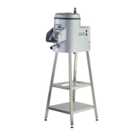 Commercial Potato Peeler | Electric Potato Rumbler | 6kg Capacity | Hobart E6414 DW428