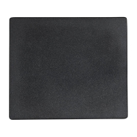 Rectangular Melamine Buffet Tiles | Black Melamine Platter | 258mm | Churchill Alchemy DW766