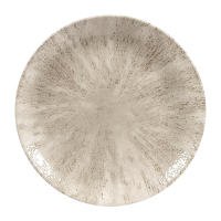Stone Coupe Bowl | Ceramic Serving Bowl | 248mm Agate Grey | Churchill Studio Prints DW794