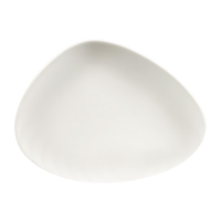 Triangular Plates | White Triangle Plate | 200mm Porcelain | Churchill DY128