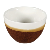 Open Sugar Bowl | Monochrome Profile Bowl | Cinnamon Brown 230ml | Churchill DY162