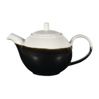 Profile Teapot | Monochrome Teapot | Onyx Black 430ml | Churchill DY170