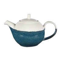 Profile Teapot | Blue Teapot | 430ml Capacity | Churchill Monochrome DY173