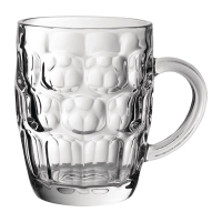 Dimple Panelled Pint Tankard | Beer Glass | 570ml Capacity | Utopia DY276