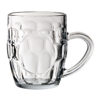 Dimple Panelled Tankards | Beer Glasses | 290ml Capacity | Utopia DY278