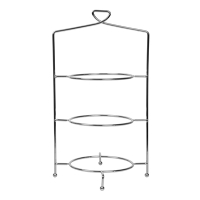 Three Tier Cake Stand | Afternoon Tea Stand | 260mm Porcelain | Utopia Savoy DY299