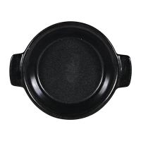 Individual Dish | Stoneware Serving Dish | Black Igneous 120mm | Churchill DY786