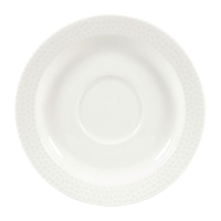 White Porcelain Saucer | Isla Crockery | 150mm (Pack of 12) | Churchill DY843