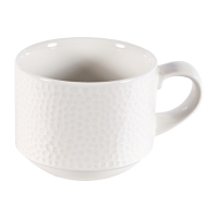 Stacking Cup | White Porcelain Cup | 220ml 8oz Capacity | Churchill Isla DY845