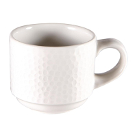 Stacking Cup | White Ceramic Cup | 90ml/3oz | Churchill Isla DY846