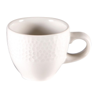 Espresso Cup | White Porcelain Cup | 110ml/3.5oz Pack of 12 | Churchill Isla DY849