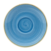 Cappuccino Saucers | Stonecast Saucers | 156mm Cornflower Blue | Churchill DY888