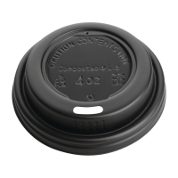 Compostable Espresso Cup Lids | Biodegradable Coffee Cup Covers | 113ml / 4oz | Fiesta Green DY983