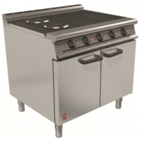 Commercial Electric Range | Four Hotplate Oven | 4HP High Power | Falcon Dominator Plus E3101