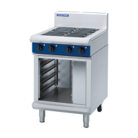 Commercial Electric Cooktop | 4 Element Countertop Stove | 600mm Cabinet | Blue Seal Evolution E514D-CB