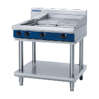 Commercial Electric Cooktop | 2 Element Griddle | 900mm | Blue Seal Evolution E516B-LS