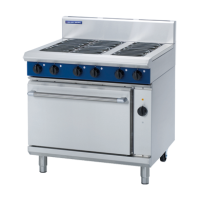 Commercial Electric Oven Range | Convection Oven | 6 Burner Cooktop | Blue Seal E56D