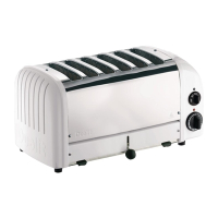 Commercial 6 Slice Bread Toaster | Catering Toaster | Manual Operation | Dualit 60146