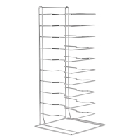 Commercial Stacking Rack | 11 Slot Storage Rack | Kitchen Organization | F026
