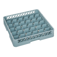 Commercial Glass Rack | Dishwasher Rack | 36 Compartments | Vogue F614