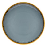 Round Coupe Plates | Kiln Ocean Ceramic Plates | 178mm | Olympia FA026