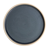 Flat Round Plate | Canvas Plate | Blue Granite 180mm | Olympia FA300