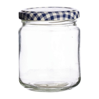 Round Twist Top Jar | Food Storage Container | 228ml Pack of 12 | Kilner FA577