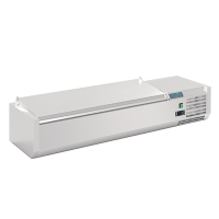 Commercial Countertop Prep Fridge | Food Prep Refrigerator | 5x 1/4GN Capacity | Polar G-Series FA854