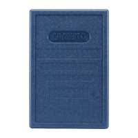 Insulated Food Pan Carrier Lid | Hot Food Transport Lid | Blue | Cambro FB129