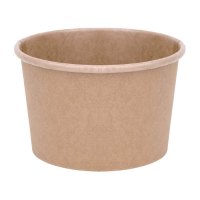 Compostable Soup Containers | Eco-Friendly Takeaway Cups | 230ml/8oz | Fiesta Green FB160