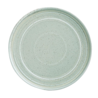 Cavolo Flat Round Plate | Spring Green Tableware | 220mm | Pack of 6 | Olympia FB563