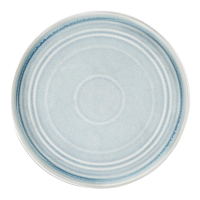 Cavolo Flat Round Plate | Ice Blue Dinner Plate | 270mm Fine Dining Tableware | Olympia FB569