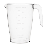 Polycarbonate Stacking Jug | Commercial Water Pitcher | 1.5L Capacity | Kristallon FB892