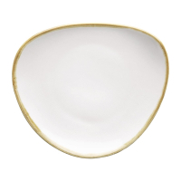 Triangular Plate | Kiln Chalk Tableware | 165mm | Olympia FB983