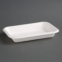 Compostable Bagasse Food Trays | Eco-Friendly Food Containers | 12oz | Fiesta Green FC528