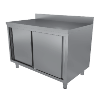 Commercial Floor Cupboard | Stainless Steel Storage Cabinet | 1200 x 600 x 850mm | Easy FCU1200