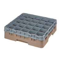 Glass Rack | Cambro Camrack | 25 Compartments | Max Glass Height 114mm | Cambro FD070