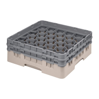 Glass Rack | Dishwasher Rack | 30 Compartments | Max Glass Height 133mm | Cambro FD074