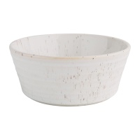 Flat Round Bowls | Cavolo White Speckle | 143mm | Pack of 6 | Olympia FD900