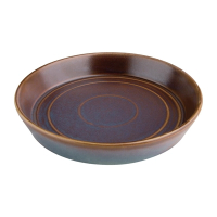 Flat Round Bowls | Iridescent Cavolo Bowls | 220mm 4-Pack | Olympia FD913