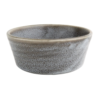 Cavolo Flat Round Bowls | Charcoal Dusk Ceramic Bowls | 143mm | Olympia FD918