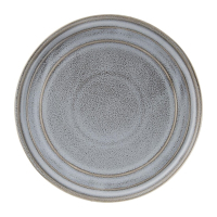 Flat Round Plates | Cavolo Charcoal Dusk Plates | 220mm Diameter | Olympia FD921