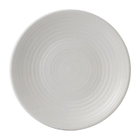 Coupe Plate | White Dinner Plate | 203mm Porcelain Tableware | Dudson Evo Pearl | FE337