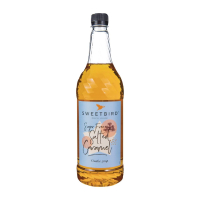 Sugar-free Salted Caramel Syrup | Coffee Flavoring Syrup | 1 Ltr Capacity | Sweetbird FS254